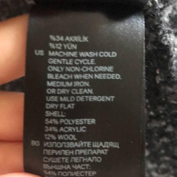 Boucle Wool Blend Cardigan - Picture 5 of 8